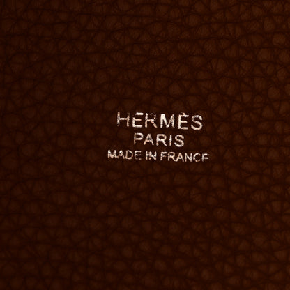 Hermes Taurillon Clemence Picotin Lock 22 MM Gold 6 of 12