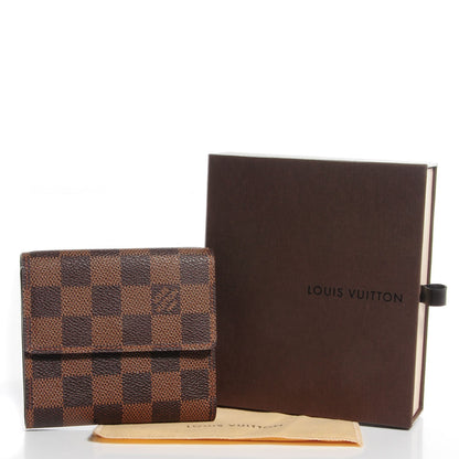 Louis Vuitton Damier Ebene Elise Wallet 5 of 8