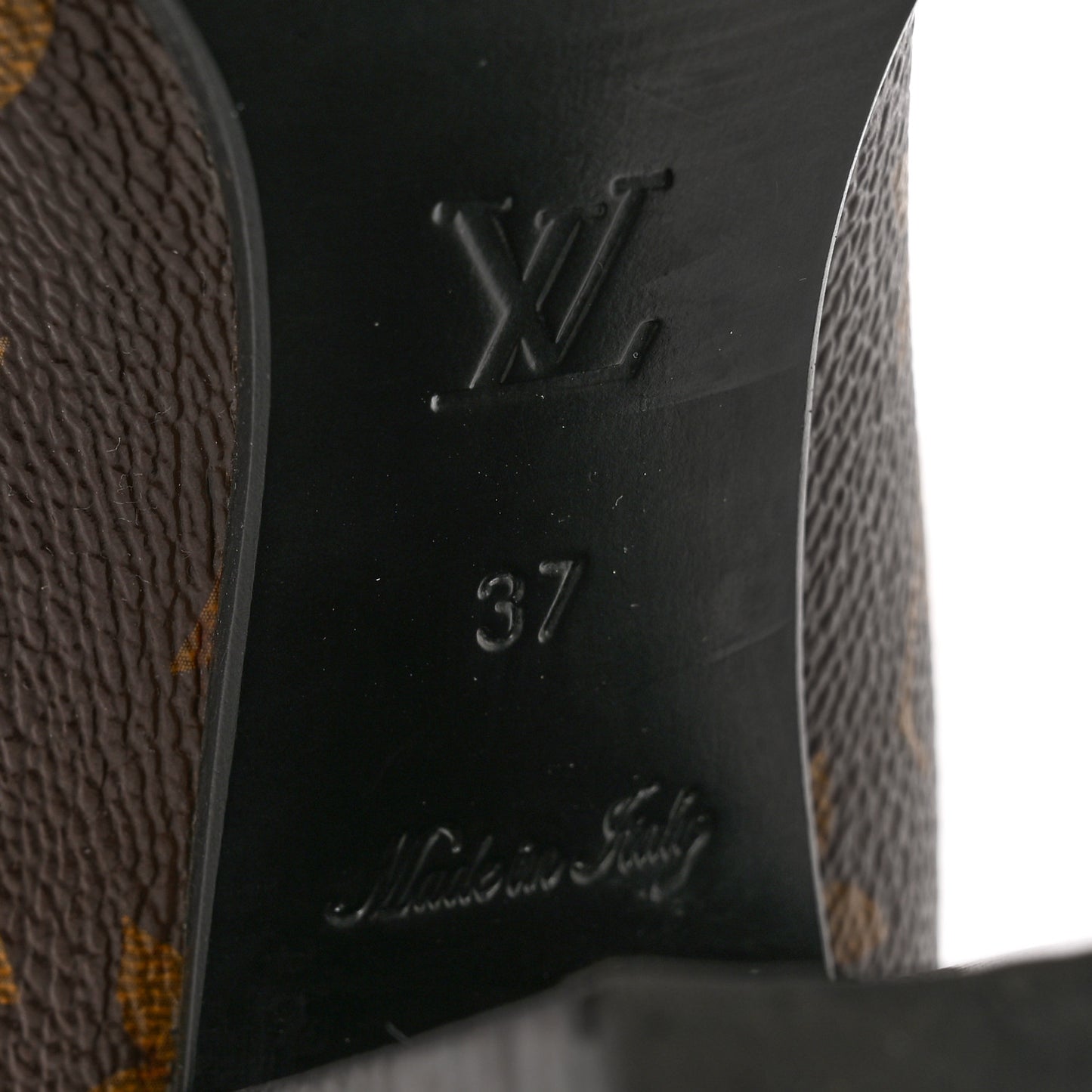Patent Monogram Star Trail Chelsea Ankle Boots 37