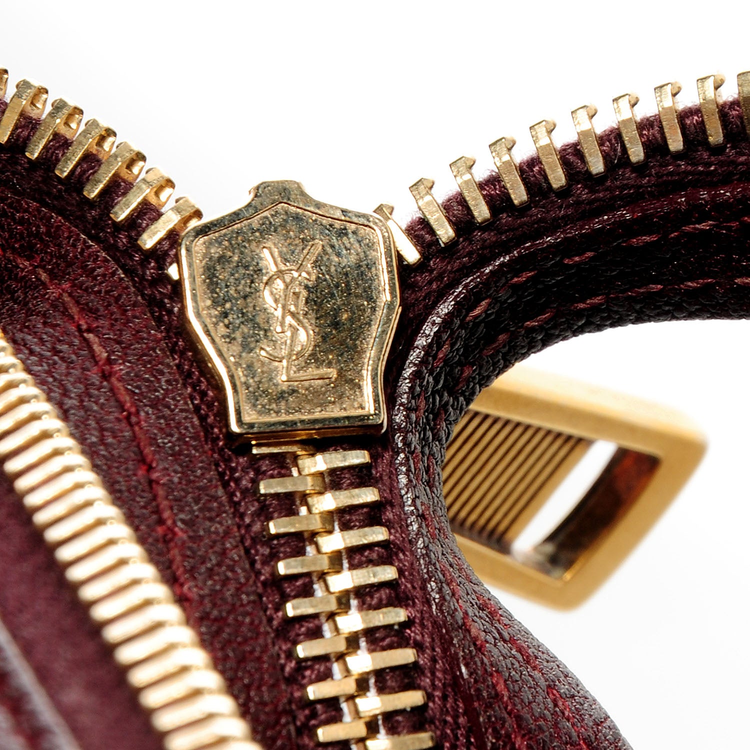 Saint Laurent Sheepskin Medium Cabas ChYc Plum 8 of 9