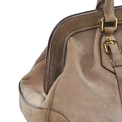 Prada Suede Scamosciato Shoulder Bag 14 of 14