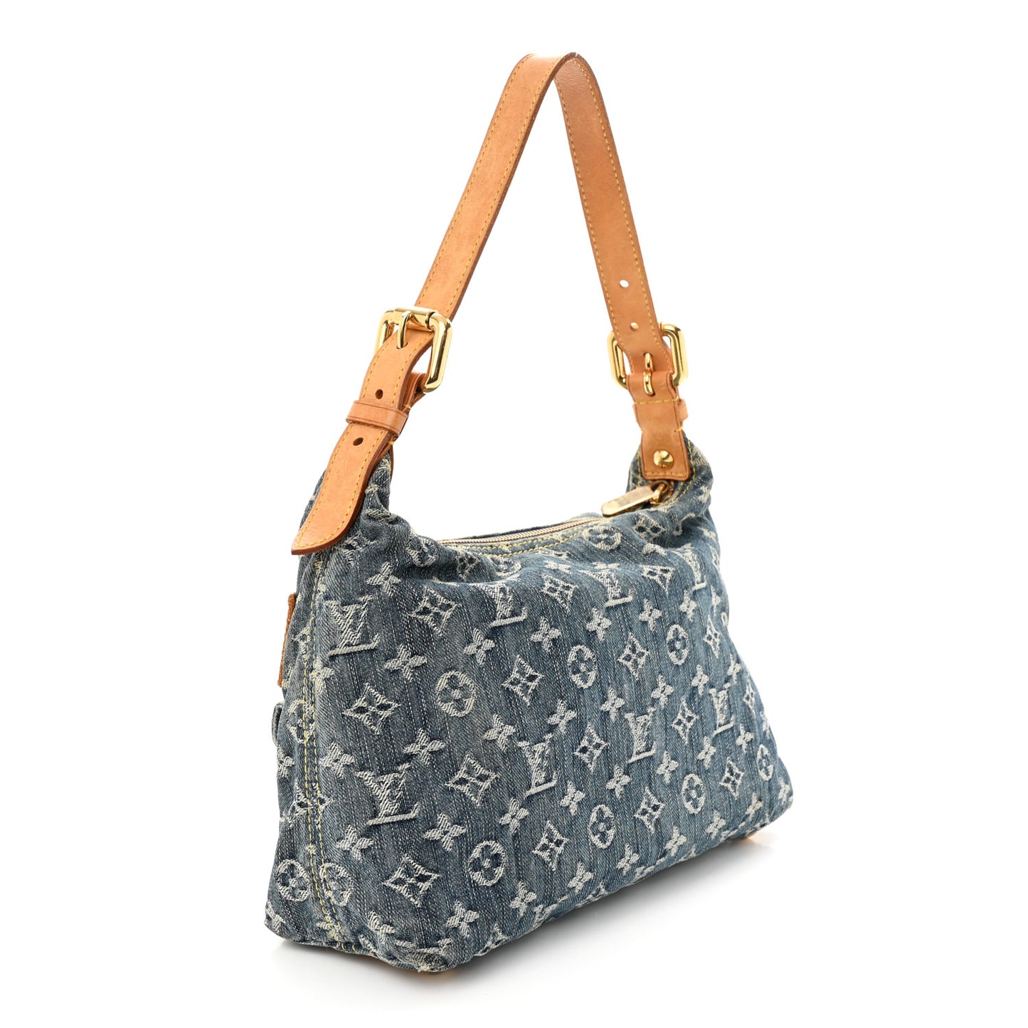 Monogram Denim Baggy PM Blue