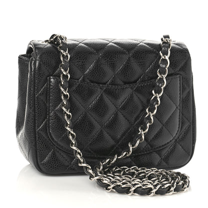 Chanel Caviar Quilted Mini Square Flap Black 3 of 9