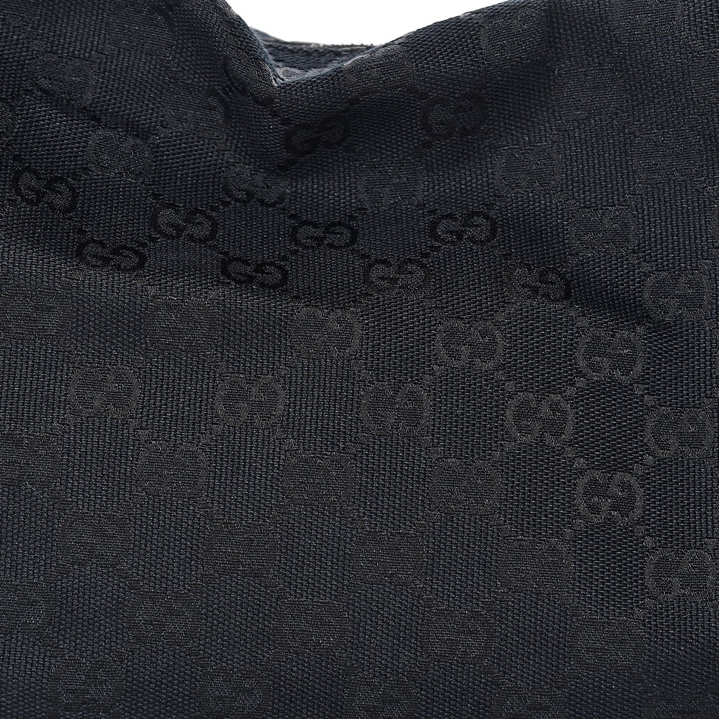 Monogram Medium Horsebit Chain Hobo Black