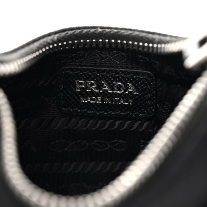 Prada Tessuto Nylon Mini Re-Edition 2000 Shoulder Bag Black 6 of 9