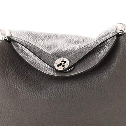 Hermes Taurillon Clemence Lindy 30 Etain 7 of 10
