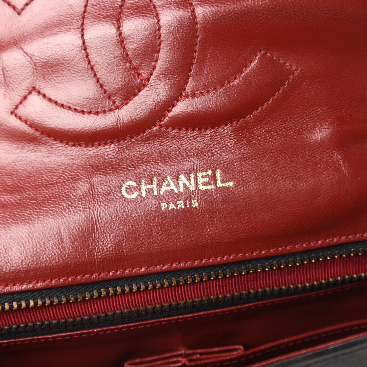 Chanel Lambskin Stitched Small Single Flap Black 9 of 10