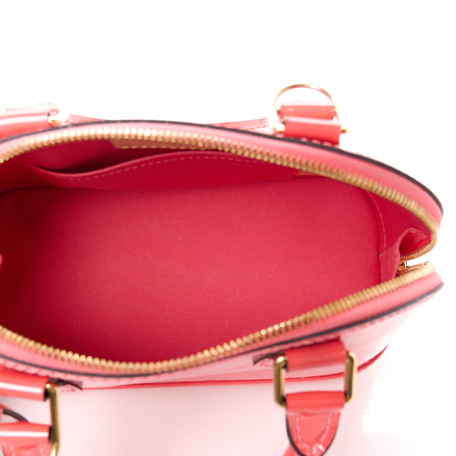 Louis Vuitton Vernis Alma BB Rose Litchi 5 of 15