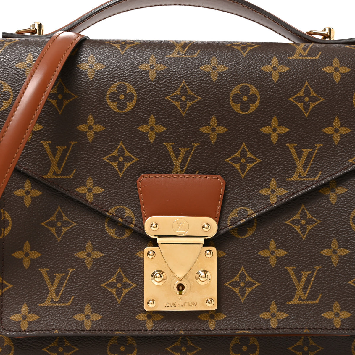 Louis Vuitton Monogram Monceau 28 7 of 9