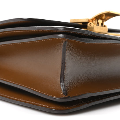 Celine Smooth Calfskin Small Classic Box Flap Bag Camel 9 of 10
