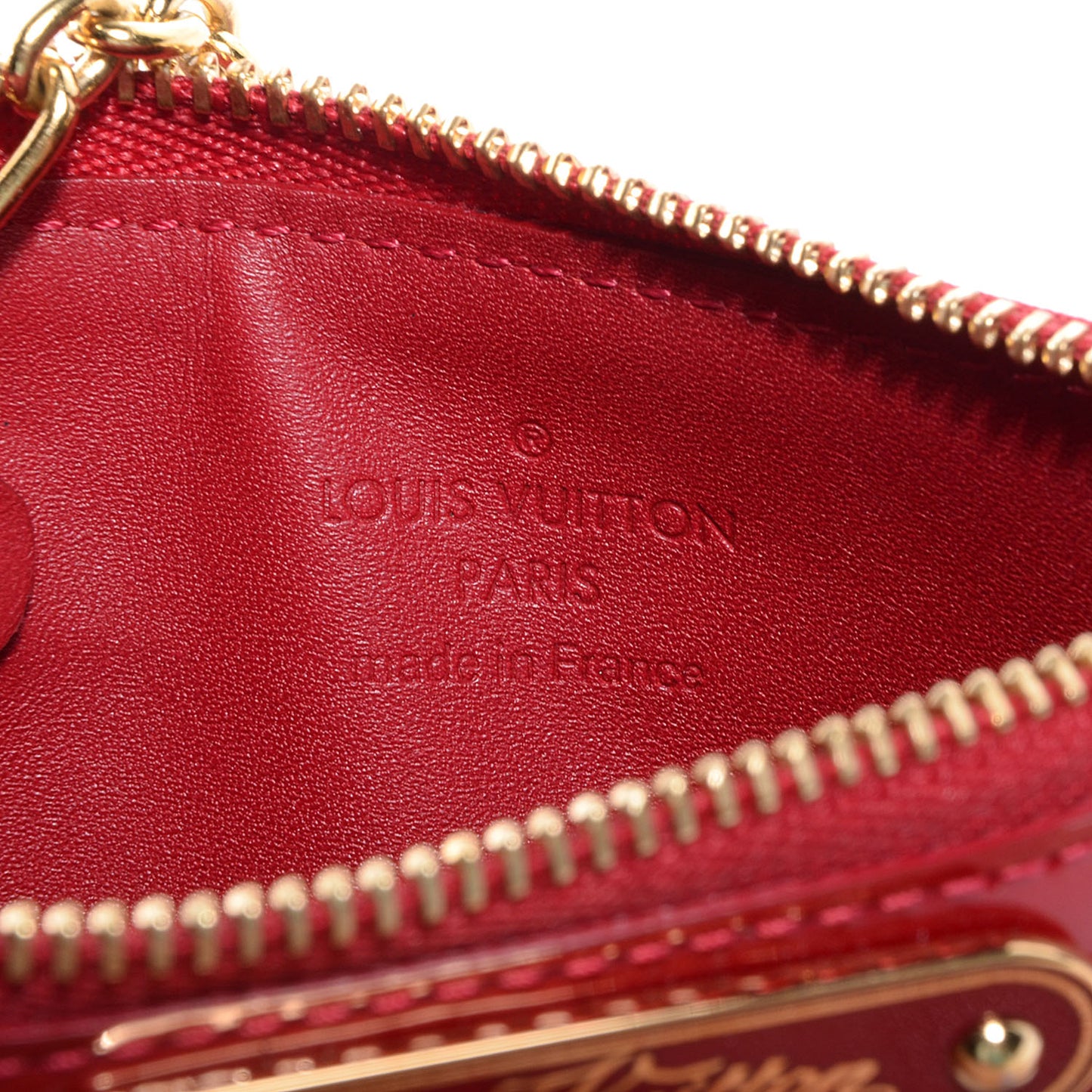 Vernis Key Pouch Pomme D'Amour