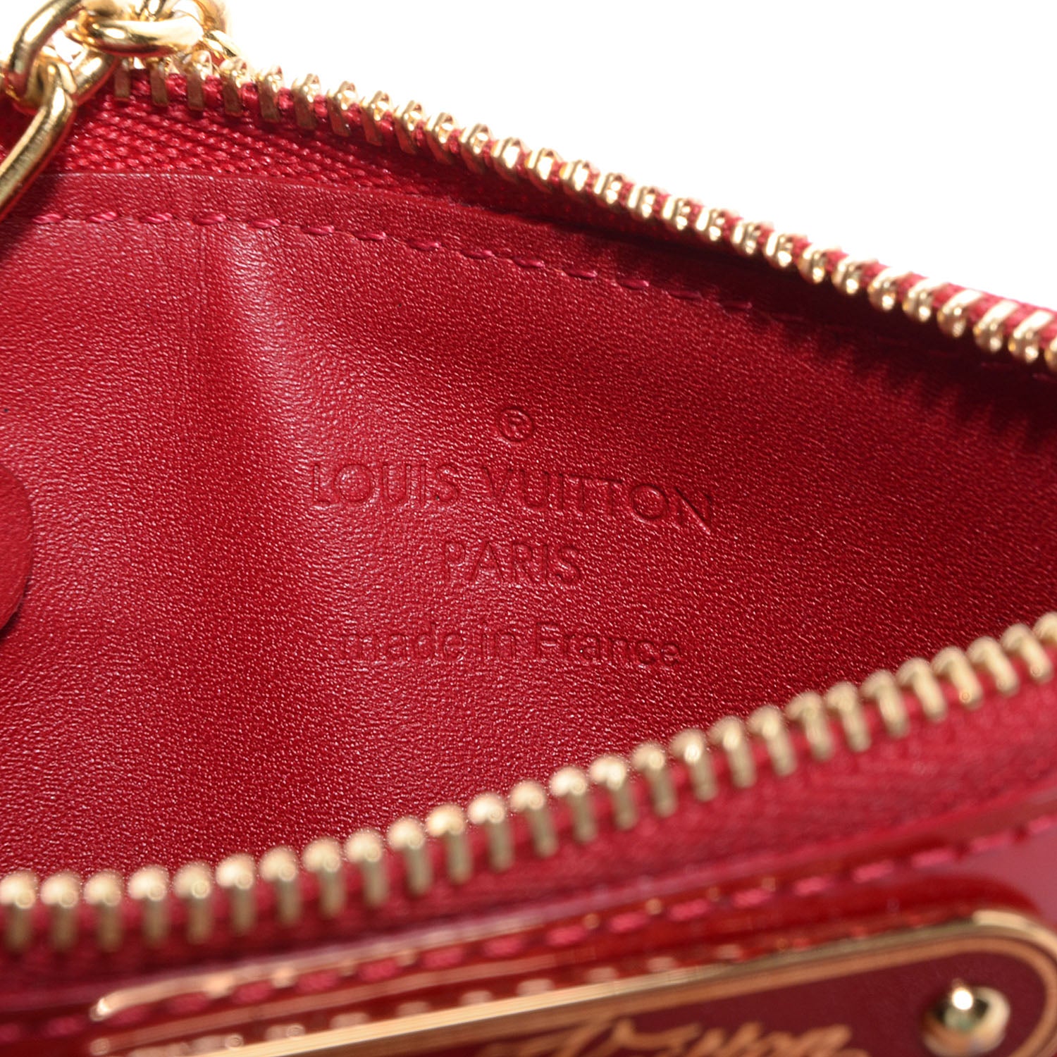 Louis Vuitton Vernis Key Pouch Pomme D'Amour 7 of 8