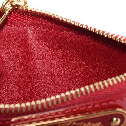 Louis Vuitton Vernis Key Pouch Pomme D'Amour 7 of 8