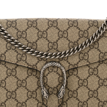Gucci GG Supreme Monogram Mini Dionysus Chain Wallet Beige Taupe 8 of 13
