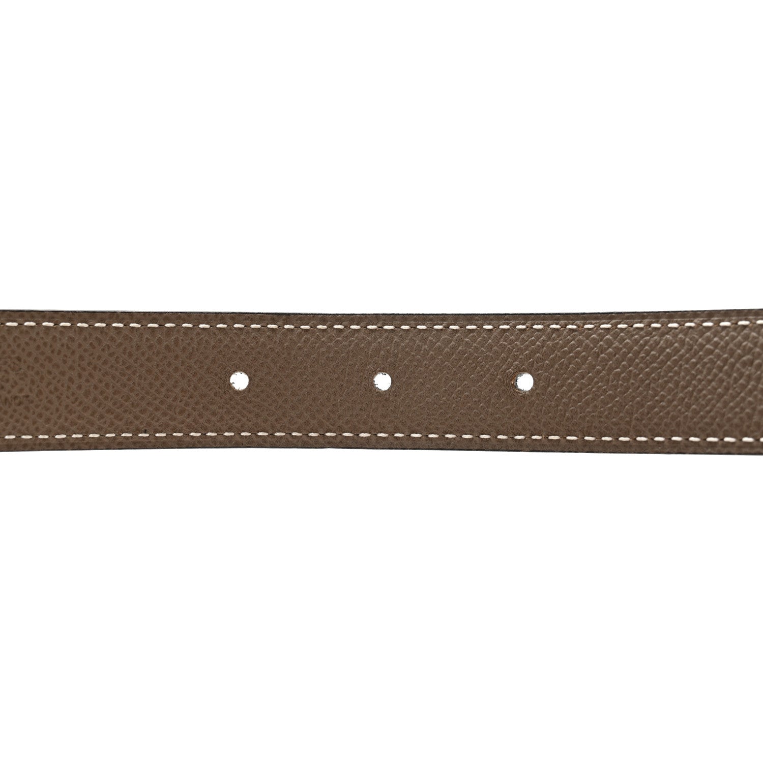 Hermes Swift Epsom 24mm H Belt 70 Black Etoupe 4 of 9