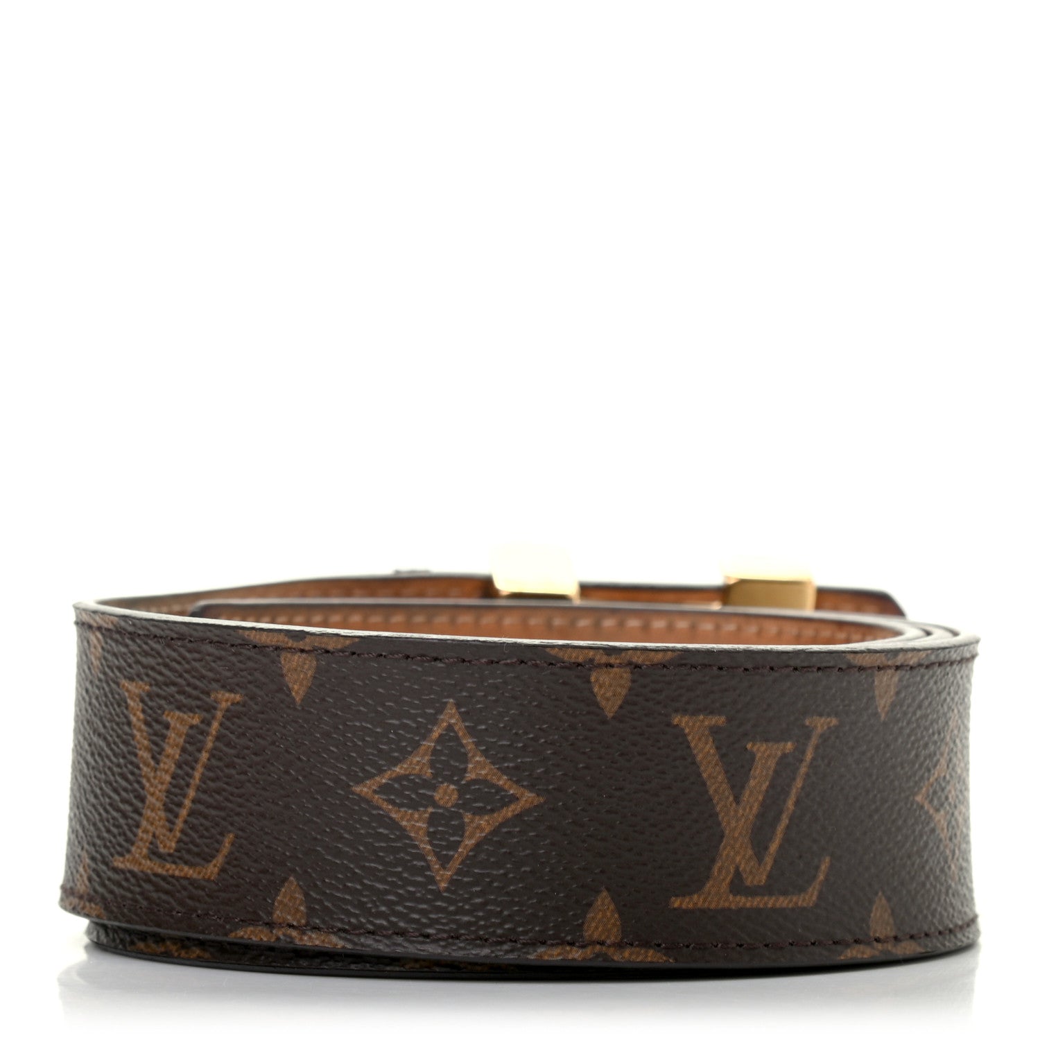Louis Vuitton Monogram 40mm LV Initiales Belt 95 38 2 of 5