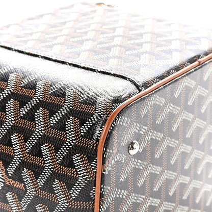 Goyard Goyardine Muse Vanity Case Black Gold 11 of 12