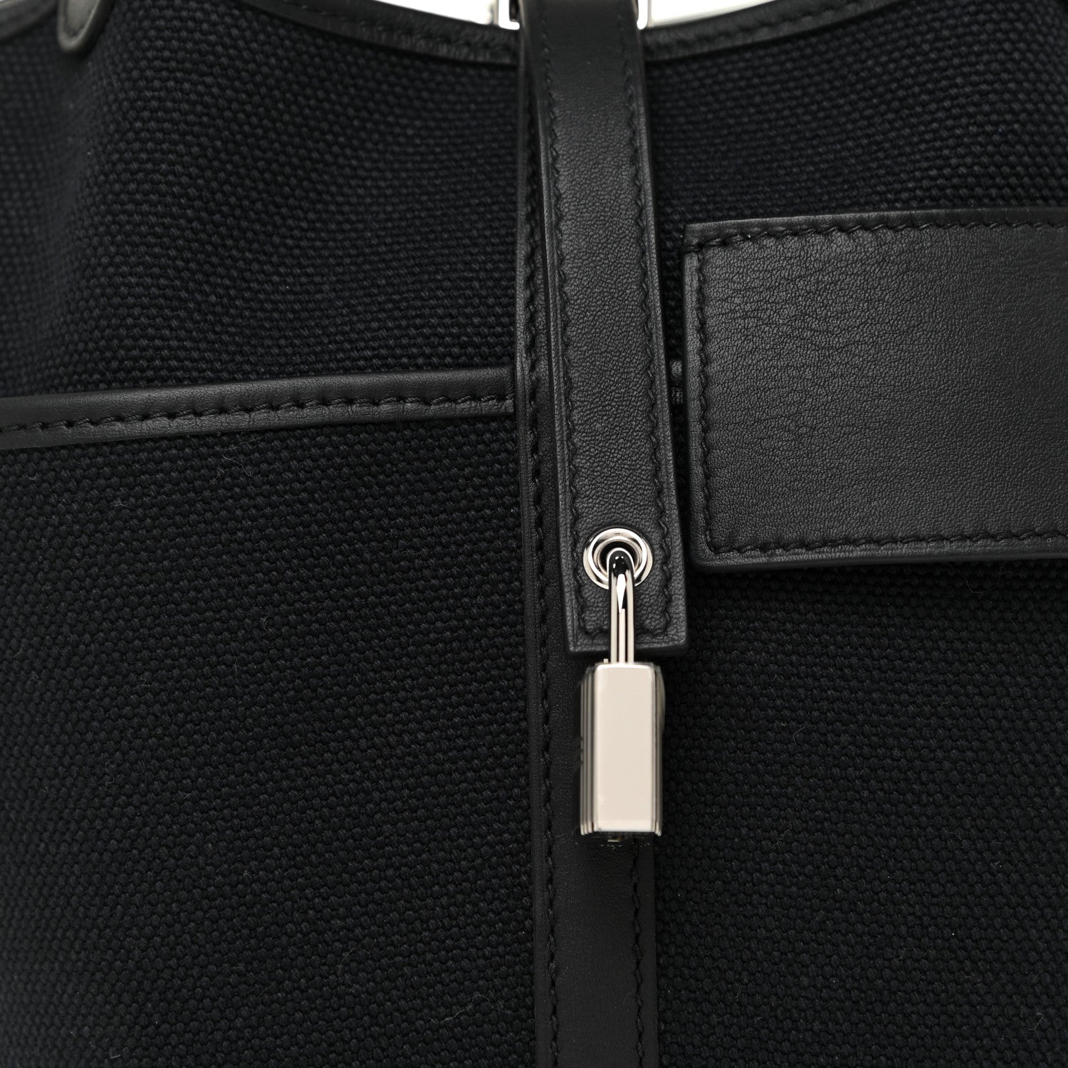 Hermes Toile Goeland Swift Cargo Picotin Lock 18 Black 7 of 10
