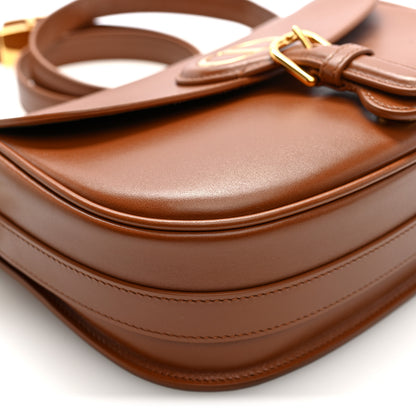 Christian Dior Box Calfskin Medium Bobby Flap Dark Tan 8 of 9