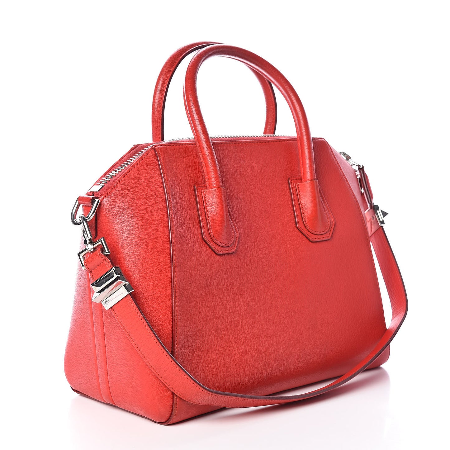 Sugar Goatskin Small Antigona Red