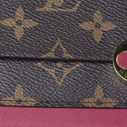 Louis Vuitton Monogram Flore Chain Wallet Fuchsia 7 of 7