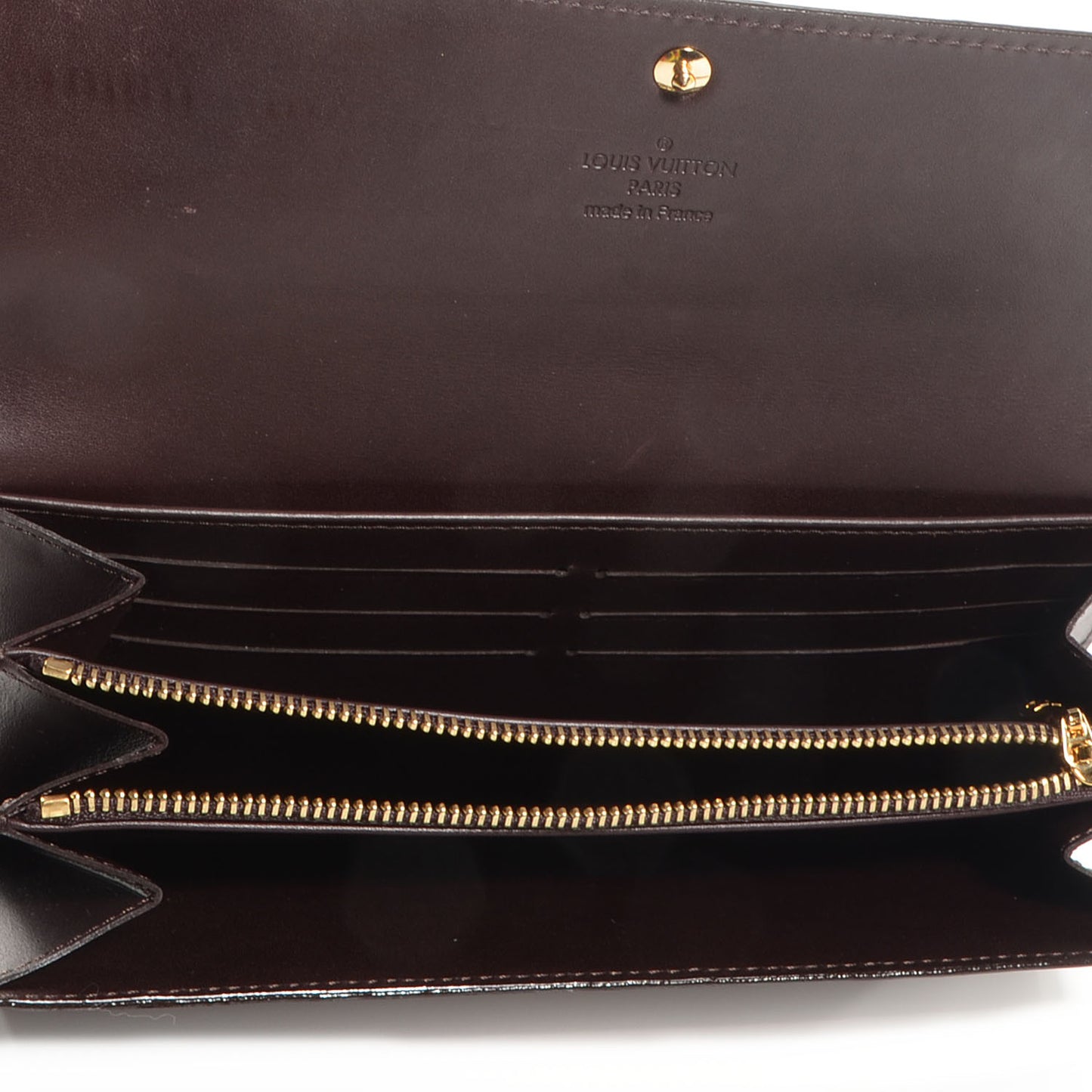 Vernis Sarah Wallet Amarante