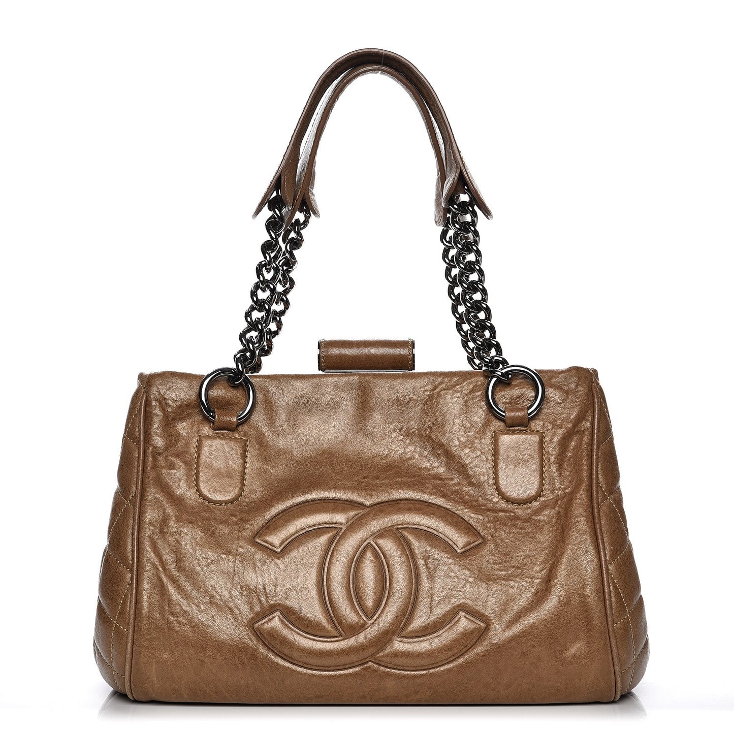 Calfskin Small Perfect Day Tote Brown