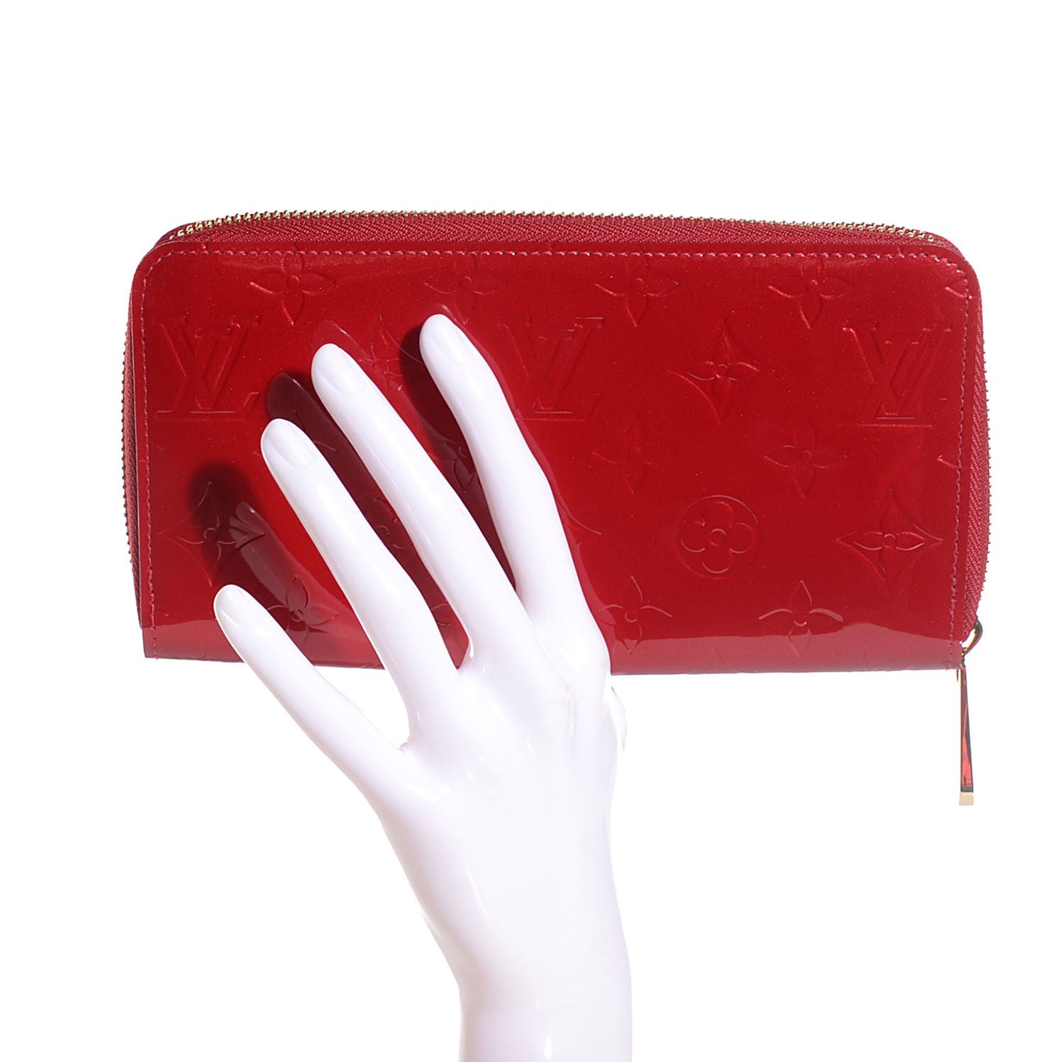 Louis Vuitton Vernis Zippy Wallet Pomme D'Amour 2 of 7