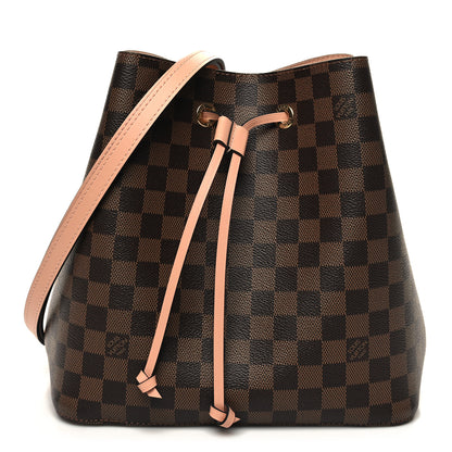 Louis Vuitton Damier Ebene Neonoe MM Venus Pink 1 of 10