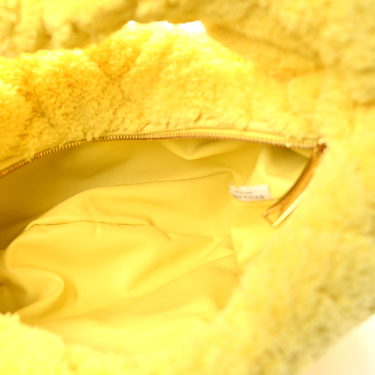 Bottega Veneta Shearling Intrecciato Teen Jodie Yellow 5 of 11
