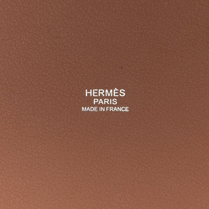 Hermes Feutre Swift Picotin Lock 18 PM Gris Clair Gold 6 of 11