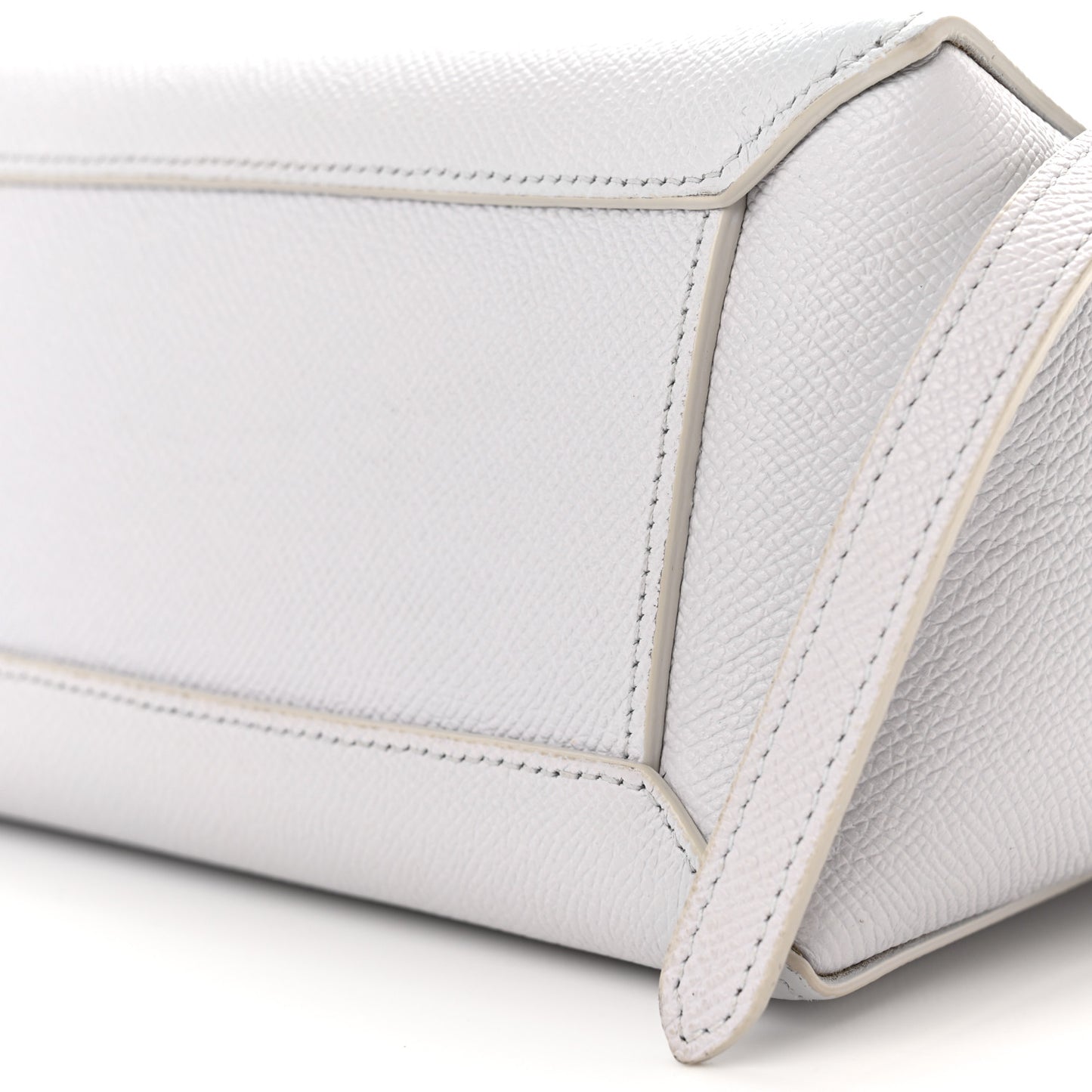 Grained Calfskin Nano Belt Bag Mineral