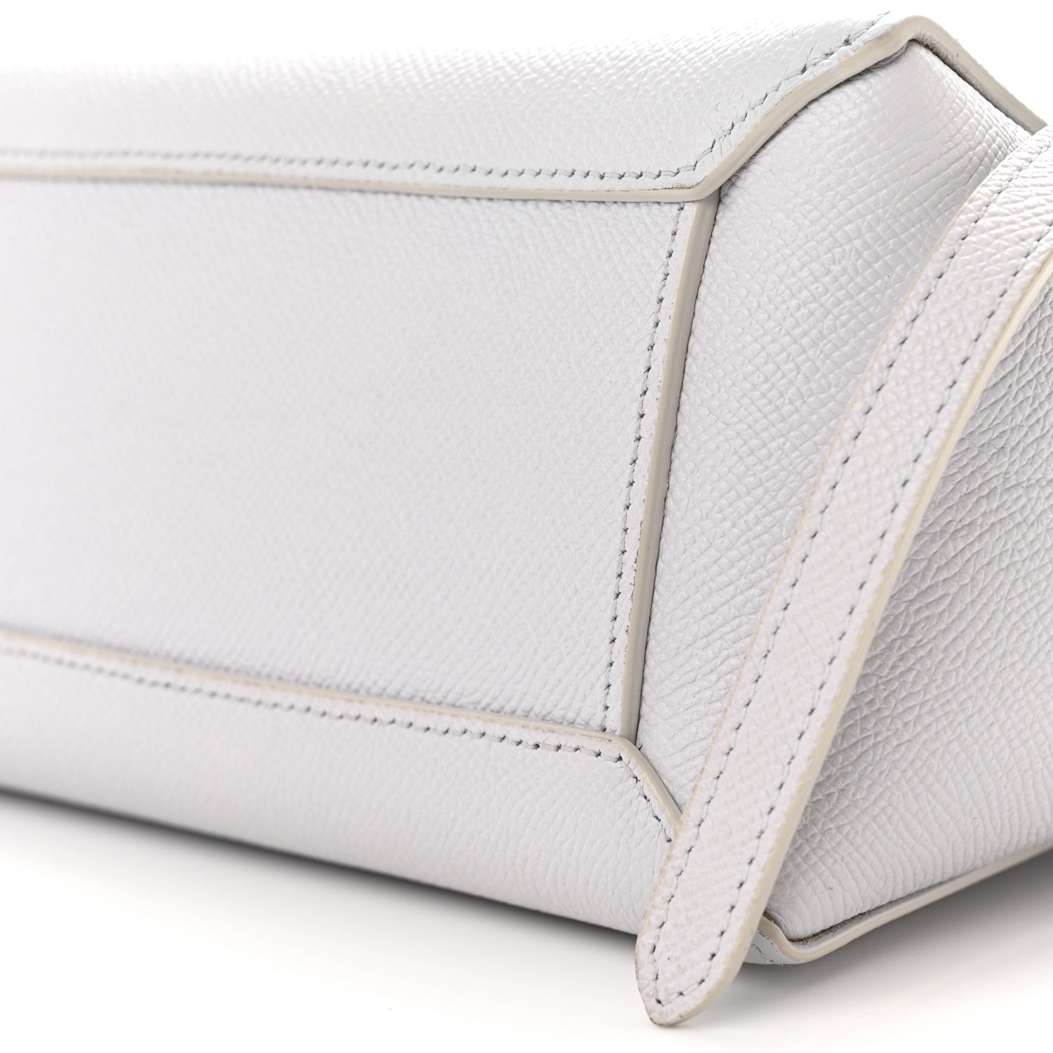 Celine Grained Calfskin Nano Belt Bag Mineral 9 of 12