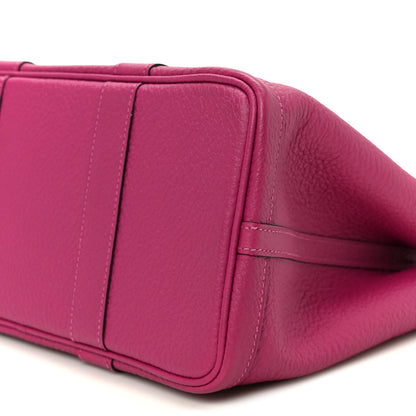Hermes Vache Country Garden Party 30 TPM Rose Pourpre 10 of 11