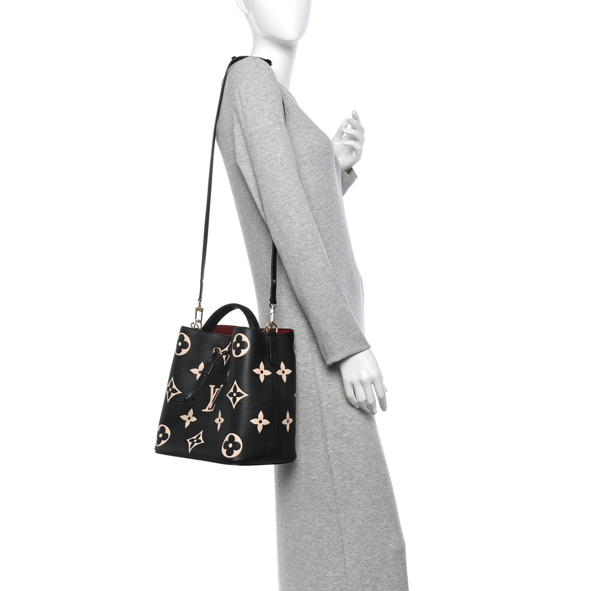 Empreinte Monogram Giant Neonoe MM Black Beige