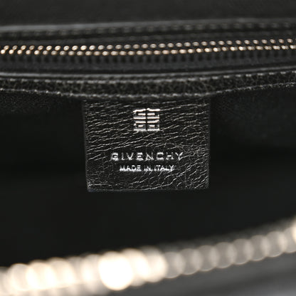 Givenchy Washed Denim Mini Antigona Shoulder Bag Black 6 of 13