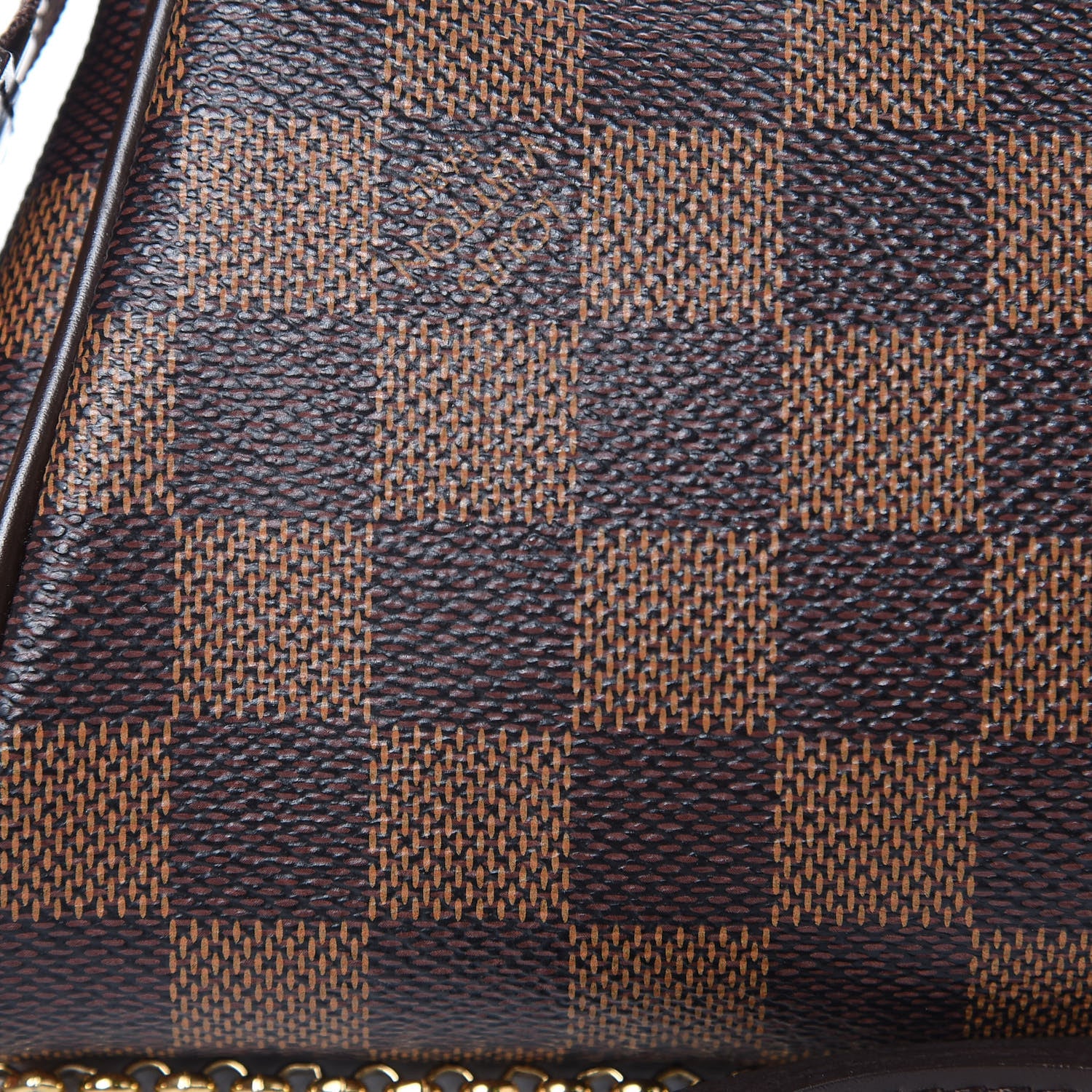 Louis Vuitton Damier Ebene Eva Clutch 11 of 12