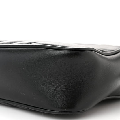 Saint Laurent SAINT LAURENT Calfskin Matelasse Monogram Lou Camera Bag Black 10 of 11