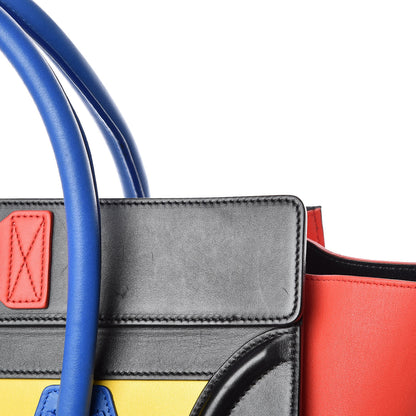 Celine Smooth Calfskin Mini Tri-Color Luggage Sunflower 13 of 13