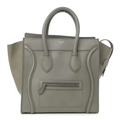 Celine Smooth Calfskin Mini Luggage Almond 1 of 14