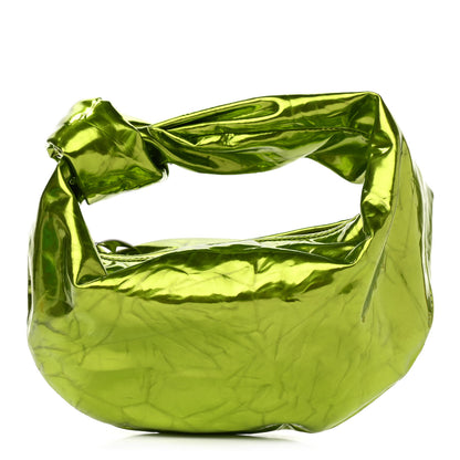 Bottega Veneta Metallic Crushed Calfskin Mini Jodie Chlorophyll 1 of 11