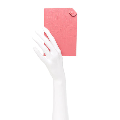 Hermes Epsom Tarmac PM Passport Holder Rose Azalee 2 of 7