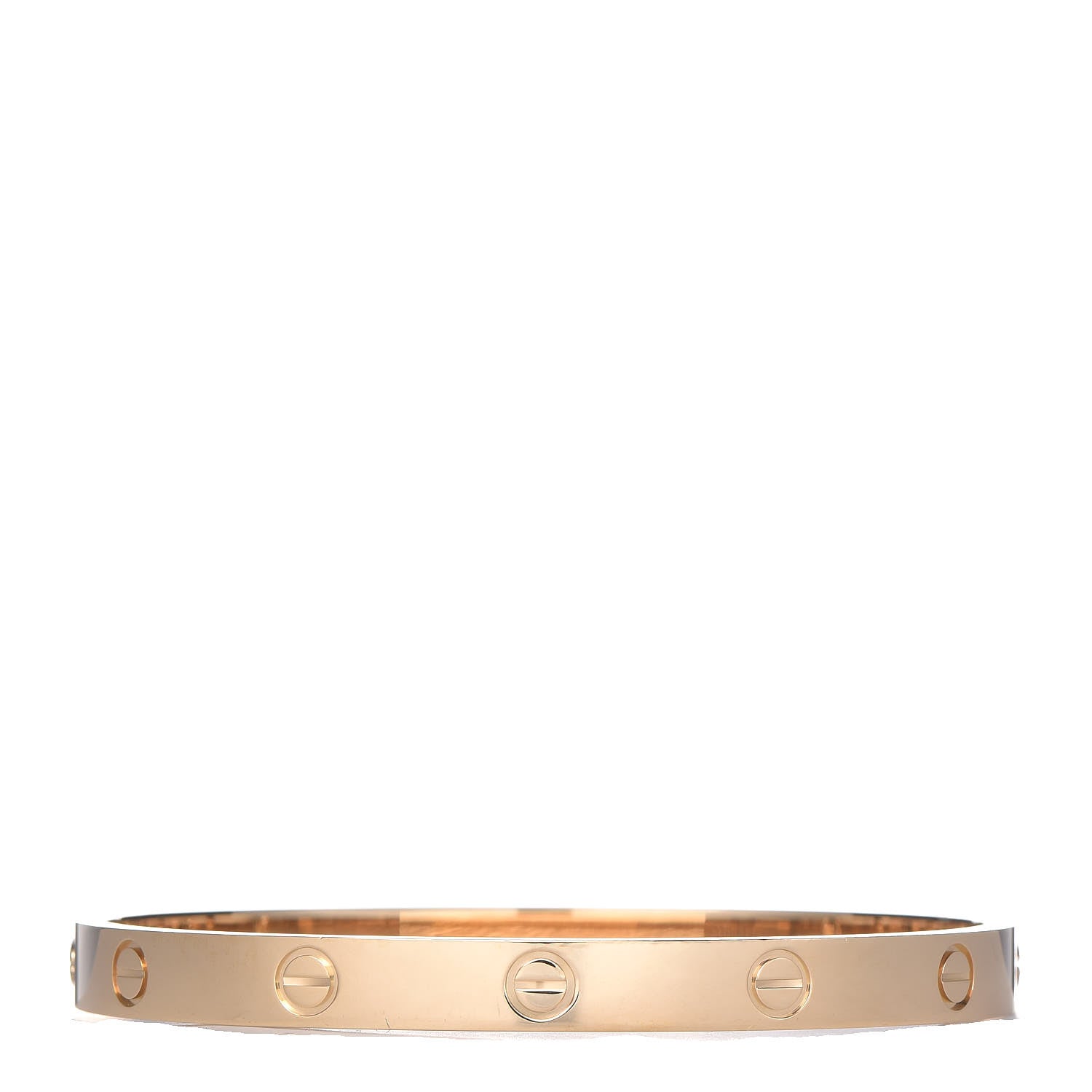 Cartier 18K Yellow Gold LOVE Bracelet 18 1 of 7