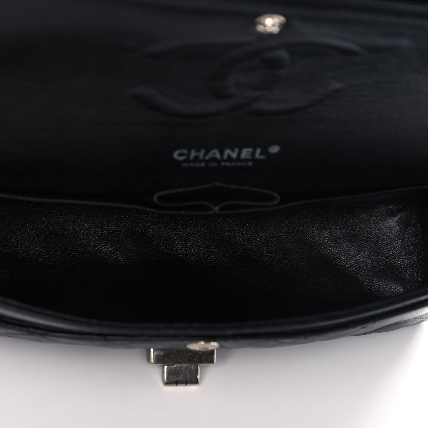Chanel Lambskin Quilted Medium Hybrid Reissue Flap Black 6 of 14