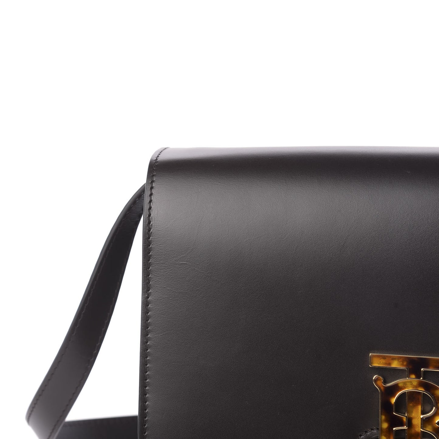 Calfskin Medium TB Bag Coffee