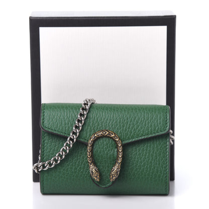 Gucci Calfskin Dionysus Coin Purse Emerald 10 of 10
