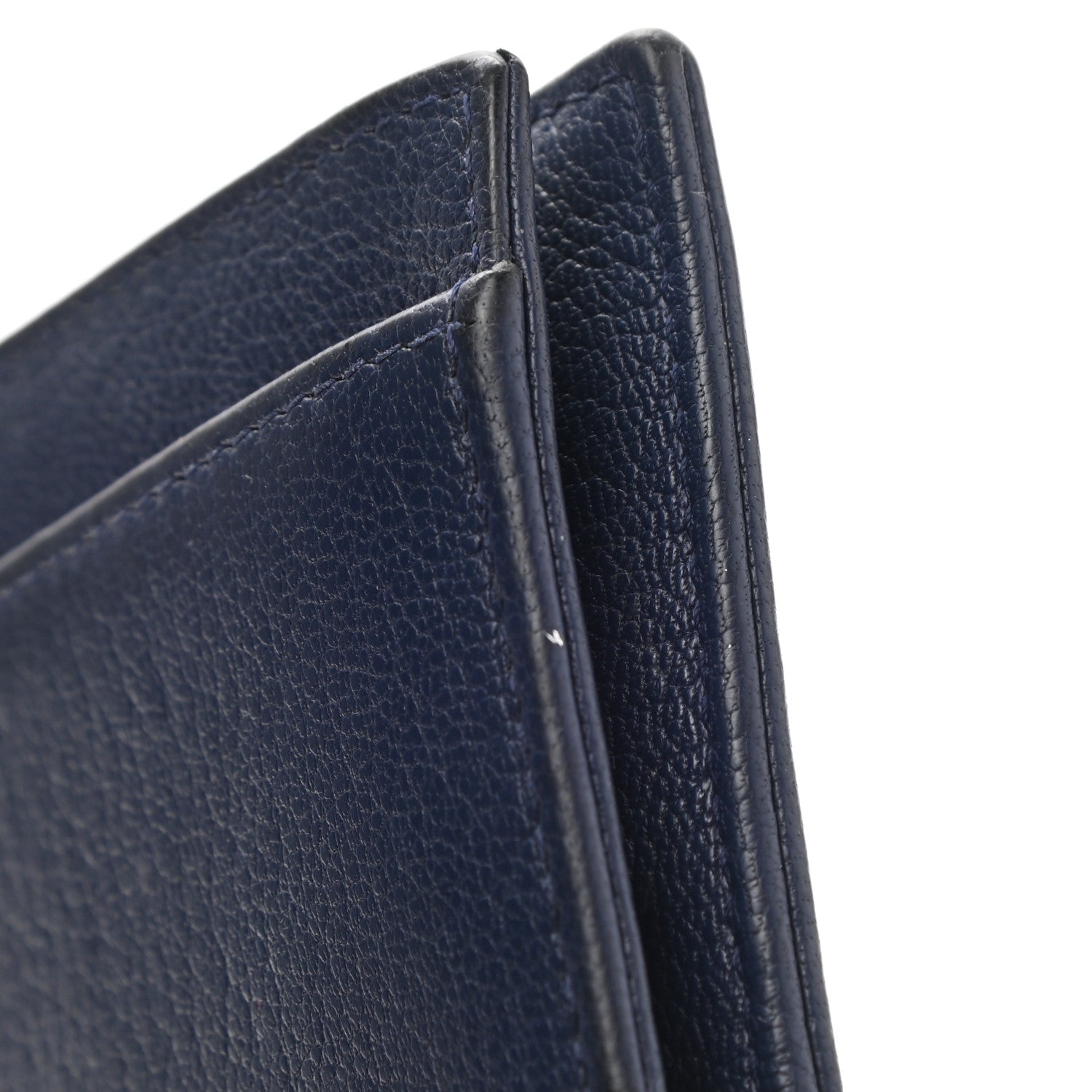 Chanel Lambskin Timeless CC Timeless Card Holder Wallet Navy 12 of 13