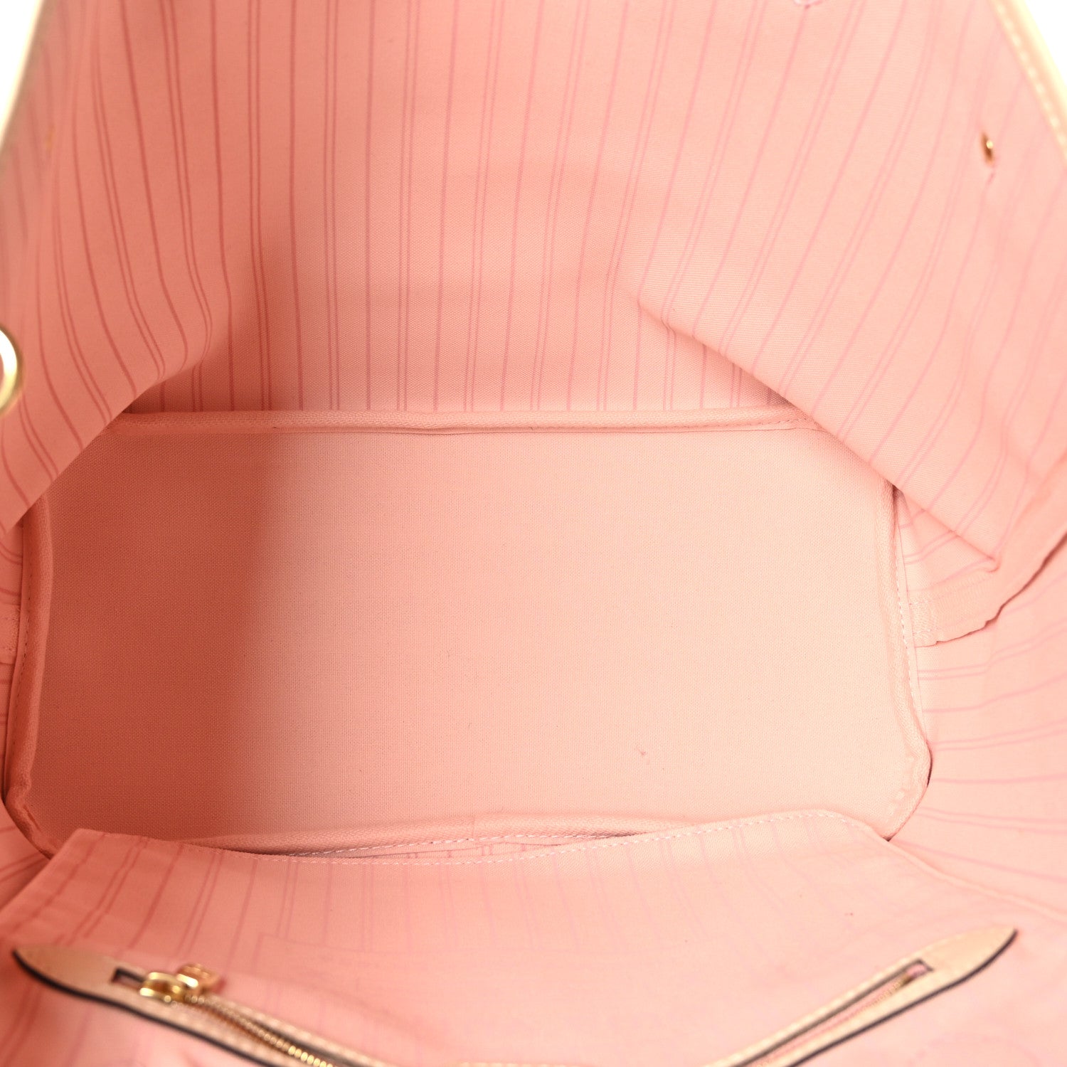 Louis Vuitton Damier Azur Braided Neverfull MM Pink 5 of 8