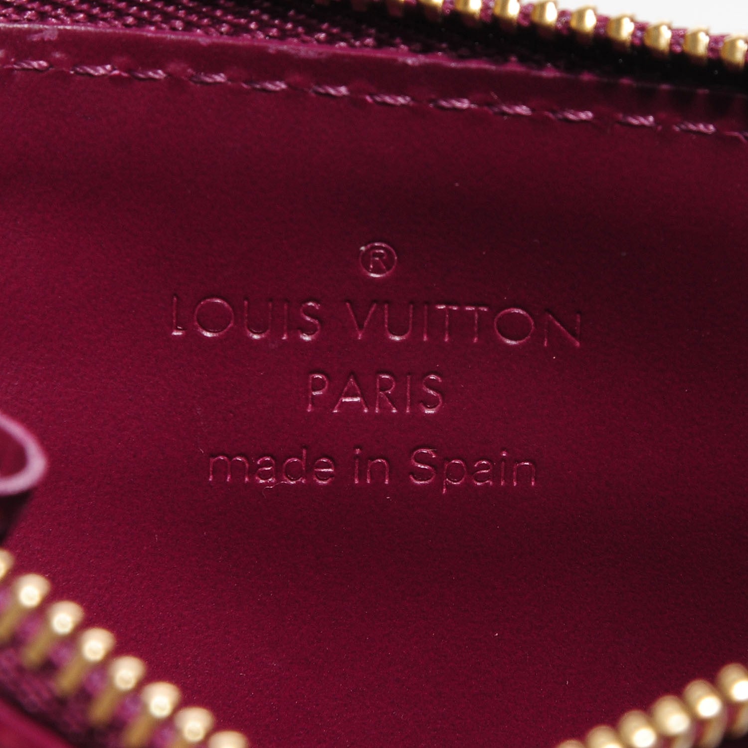 Louis Vuitton Vernis Key Pouch Violet 5 of 7