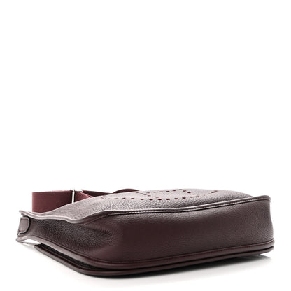 Hermes Taurillon Clemence Evelyne III PM Bordeaux 4 of 11